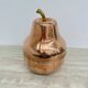 Vintage Raymor large pear-shaped copper champagne and wine cooler, Italy 1970s
