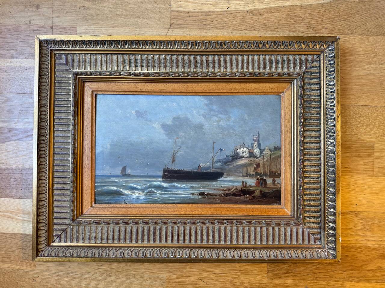 Painting, Seascape on the Opal Coast, 19th century