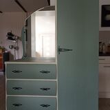 Asymmetrical chest of drawers