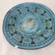 Vintage ceramic plate 60's 70's - Signed A. Maunier (Vallauris) 29cm