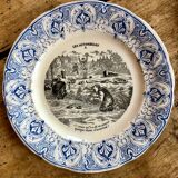 Talking plates “Automobiles” Saint Amand & Hamage