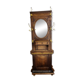 Wooden coat rack from the Napoleon III period