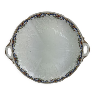 Antique dessert dish Porcelain made in france