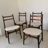 Set of 4 Scandinavian chairs no