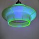 Lampe à main art déco en glaçure d’uranium; symmetrisch gelijnd, Belgique