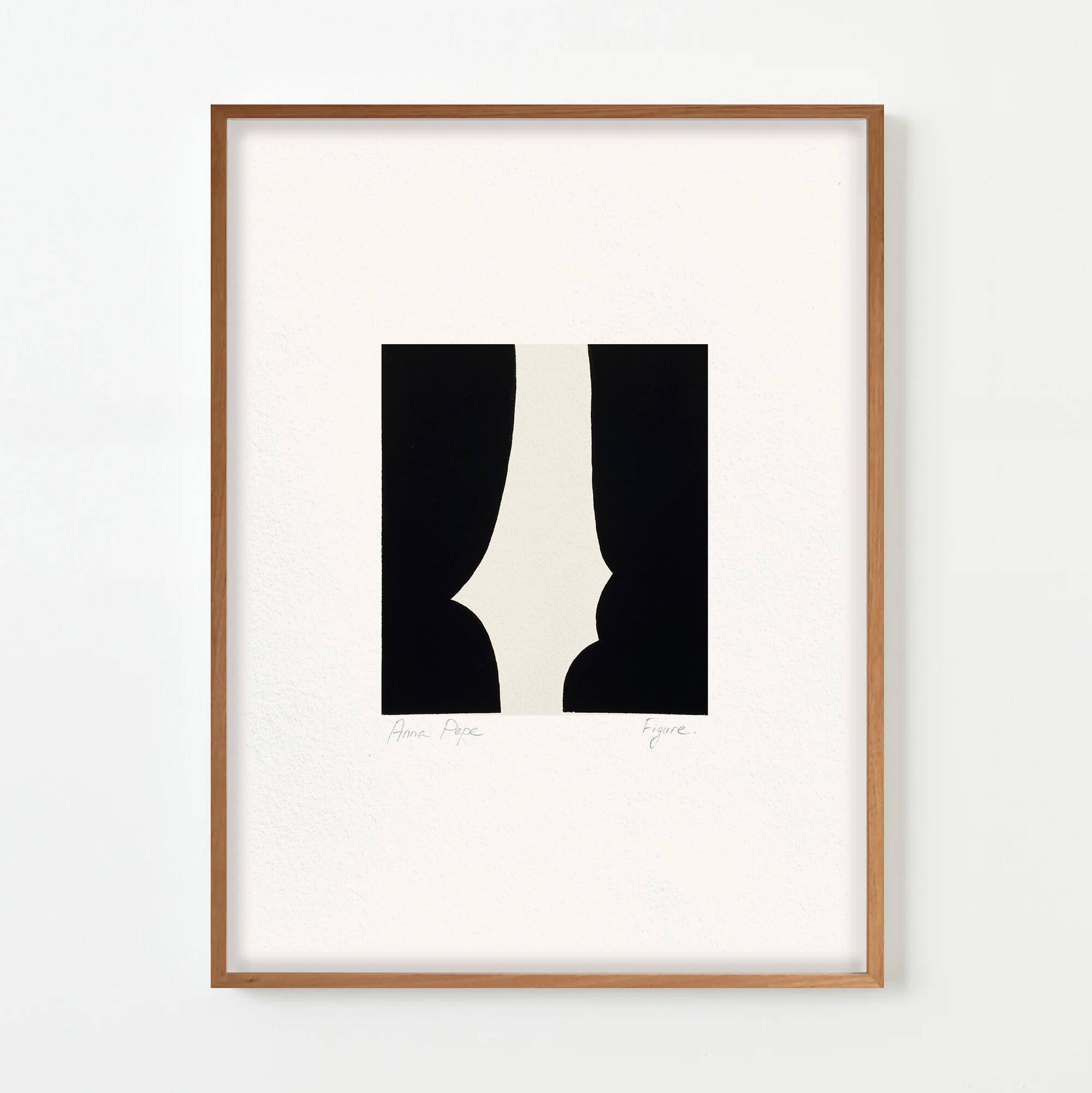Original gouache painting "Figure 03"