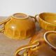 3-bowl ceramic set Lunéville Louis VX Honey