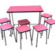 Table et tabourets en formica