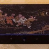 Writing kit (boxes), lacquer, Napoleon III period