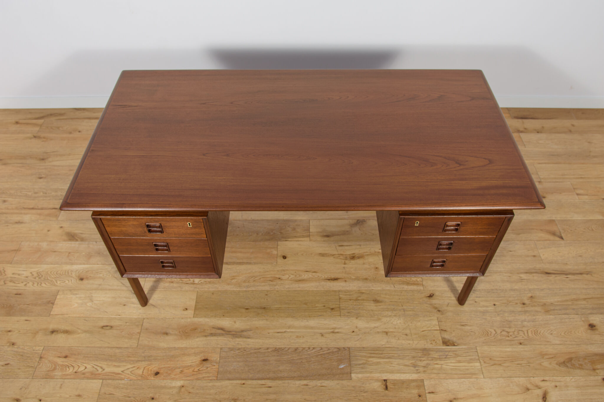 Mid-Century Teak Desk by Arne Vodder for Sibast, Denmark, 1960s