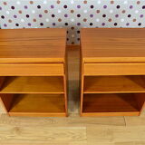 Low 1960 teak Scandinavian Design furniture