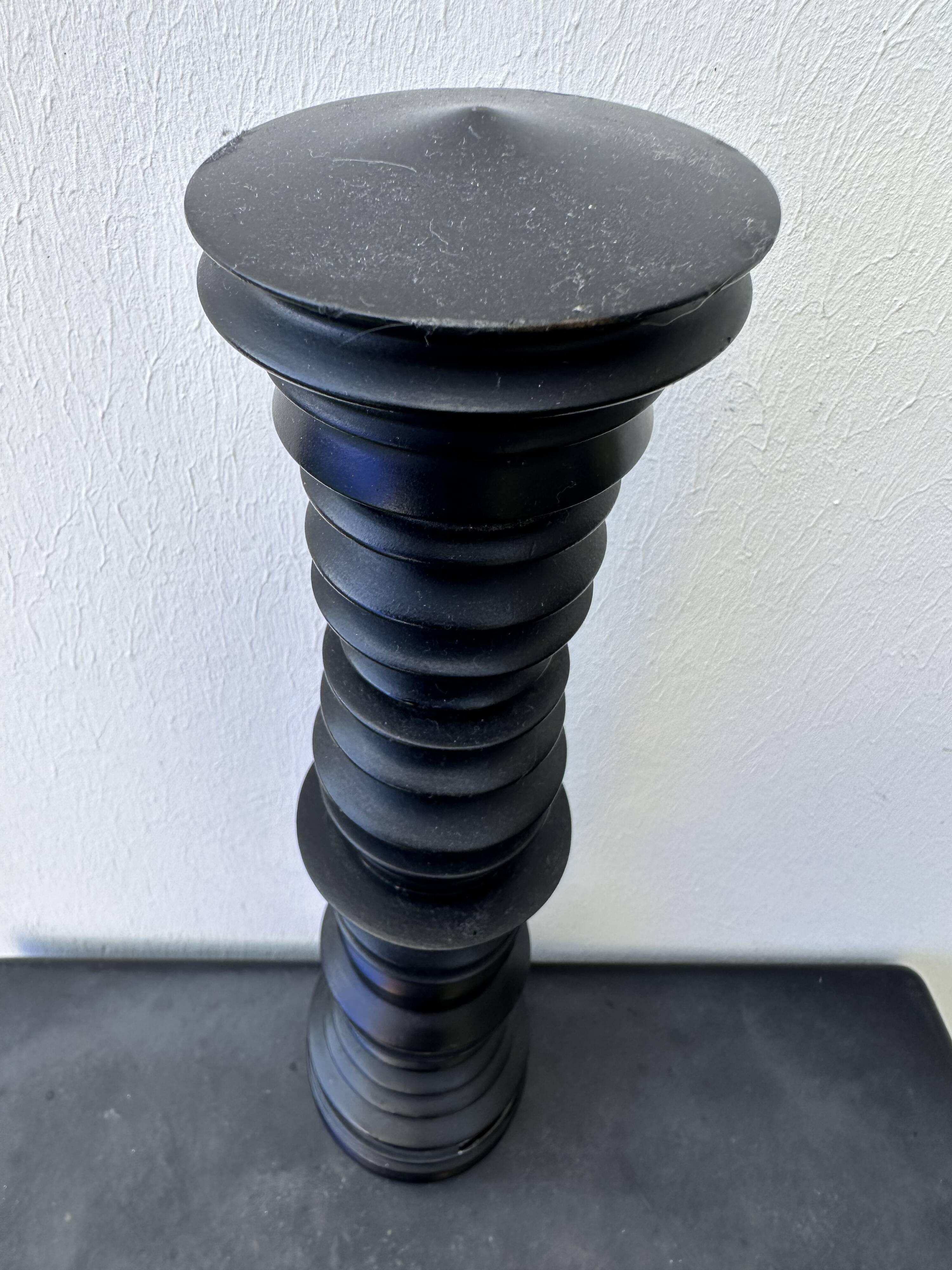 Ikea wooden pepper mill or pepper shaker, Scandinavian design Marcus Arvonen