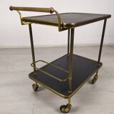 Vintage brass bar service