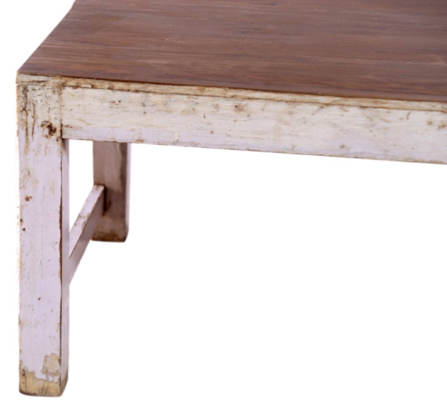 Antique coffee table in Burmese teak.