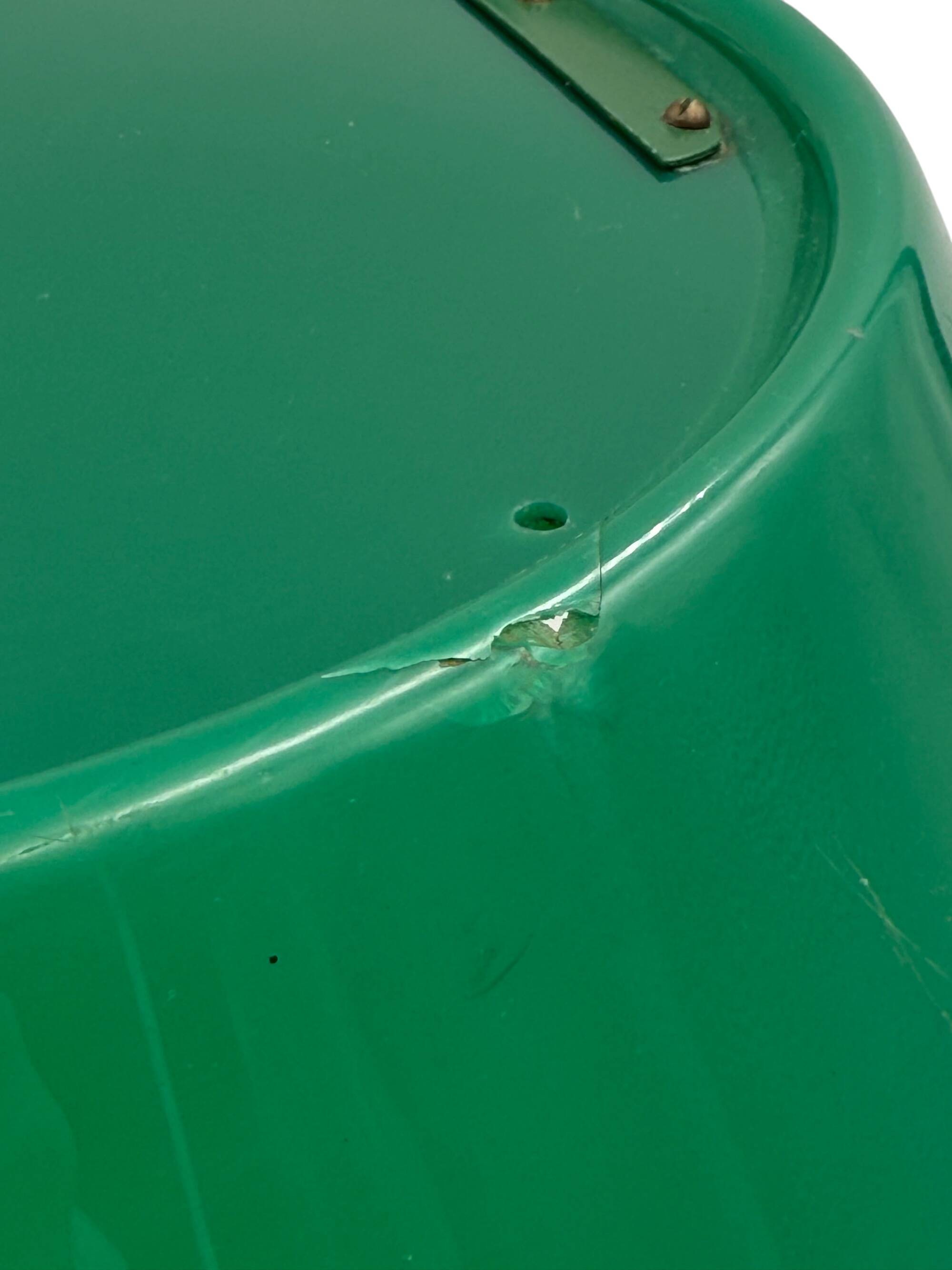 Mid-century green table lamp, Stilux Milano Italy, 1960s