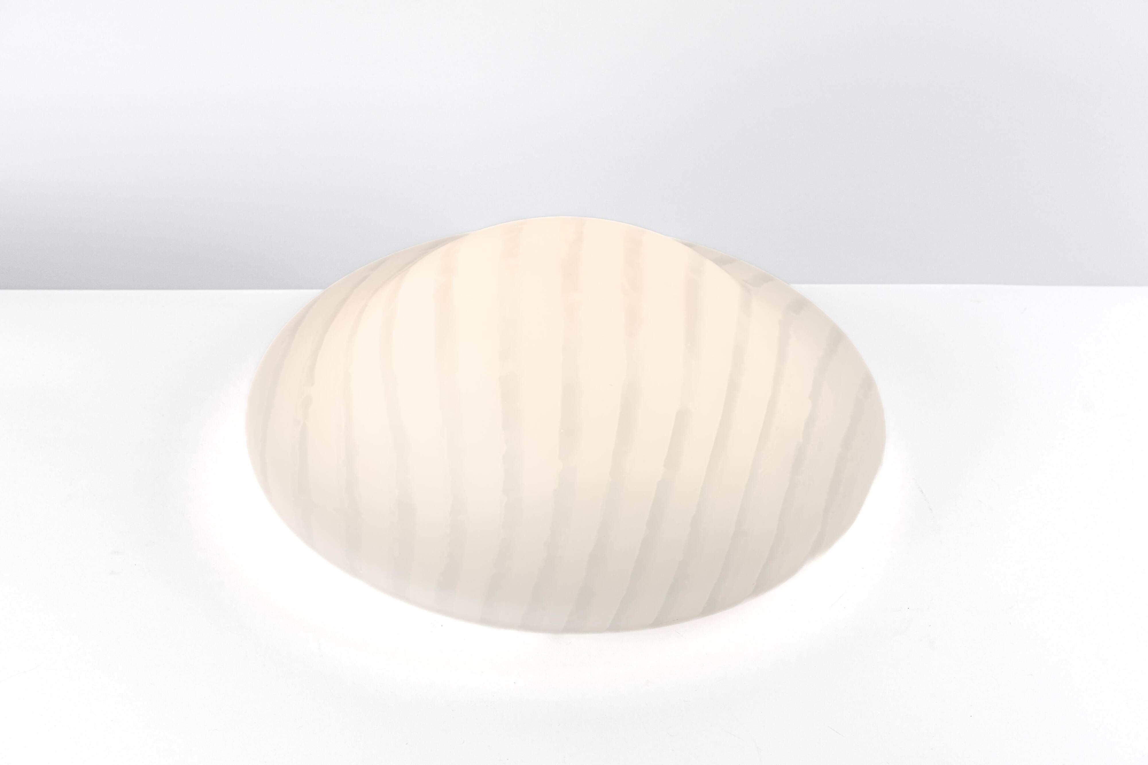 Wall Light in Glass by Peill & Putzler, Germany, 1970s