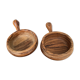 Duo de raviers en bois - coupelle vintage