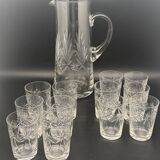 Service à boissons non alcoolisées en verre ciselé – 1224d9