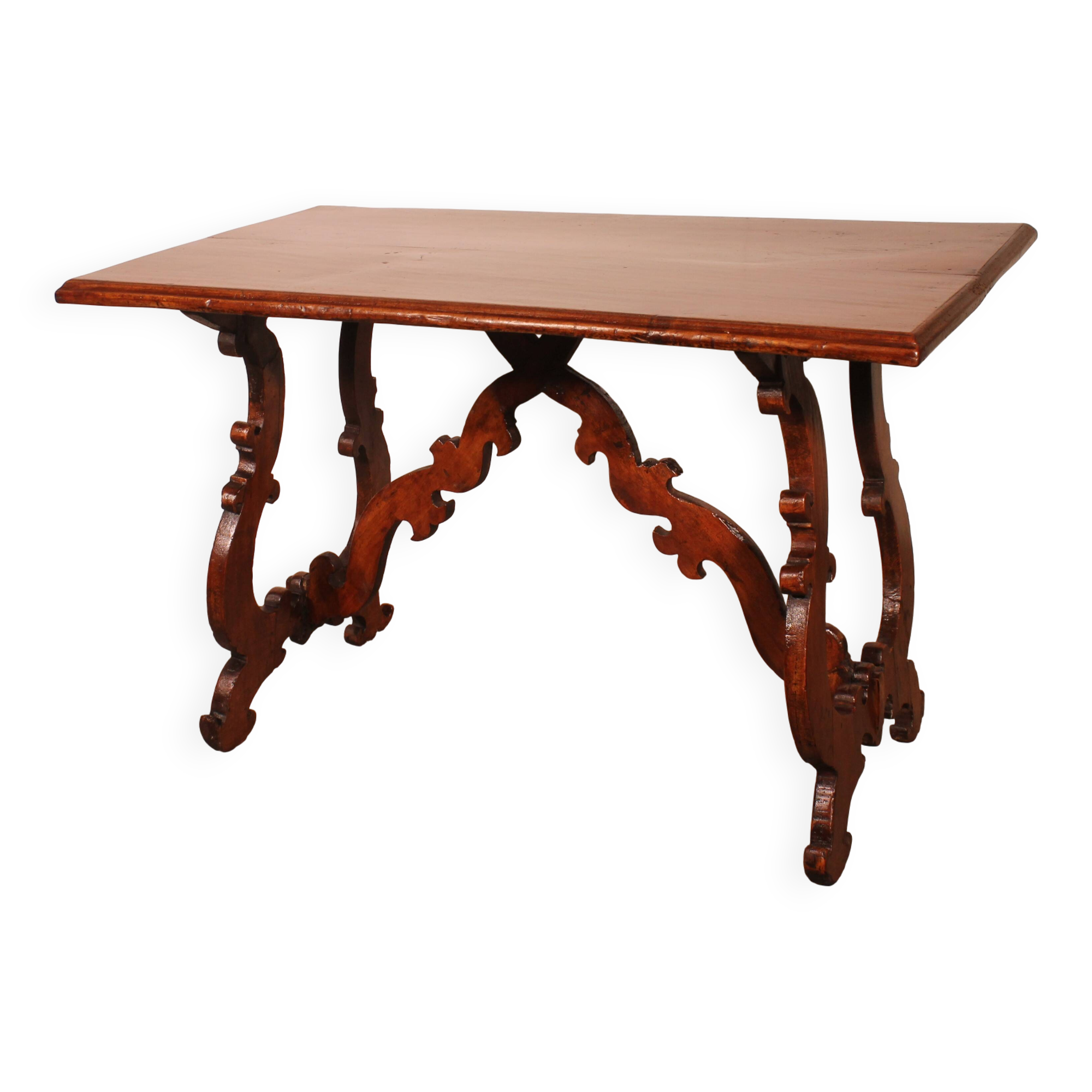 Table en noyer de la Renaissance italienne du 17e siècle