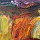 Vintage Original Expressionist Oil On Canvas By A. Eres, 1977