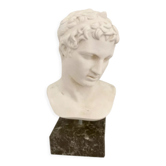 Antique resin bust