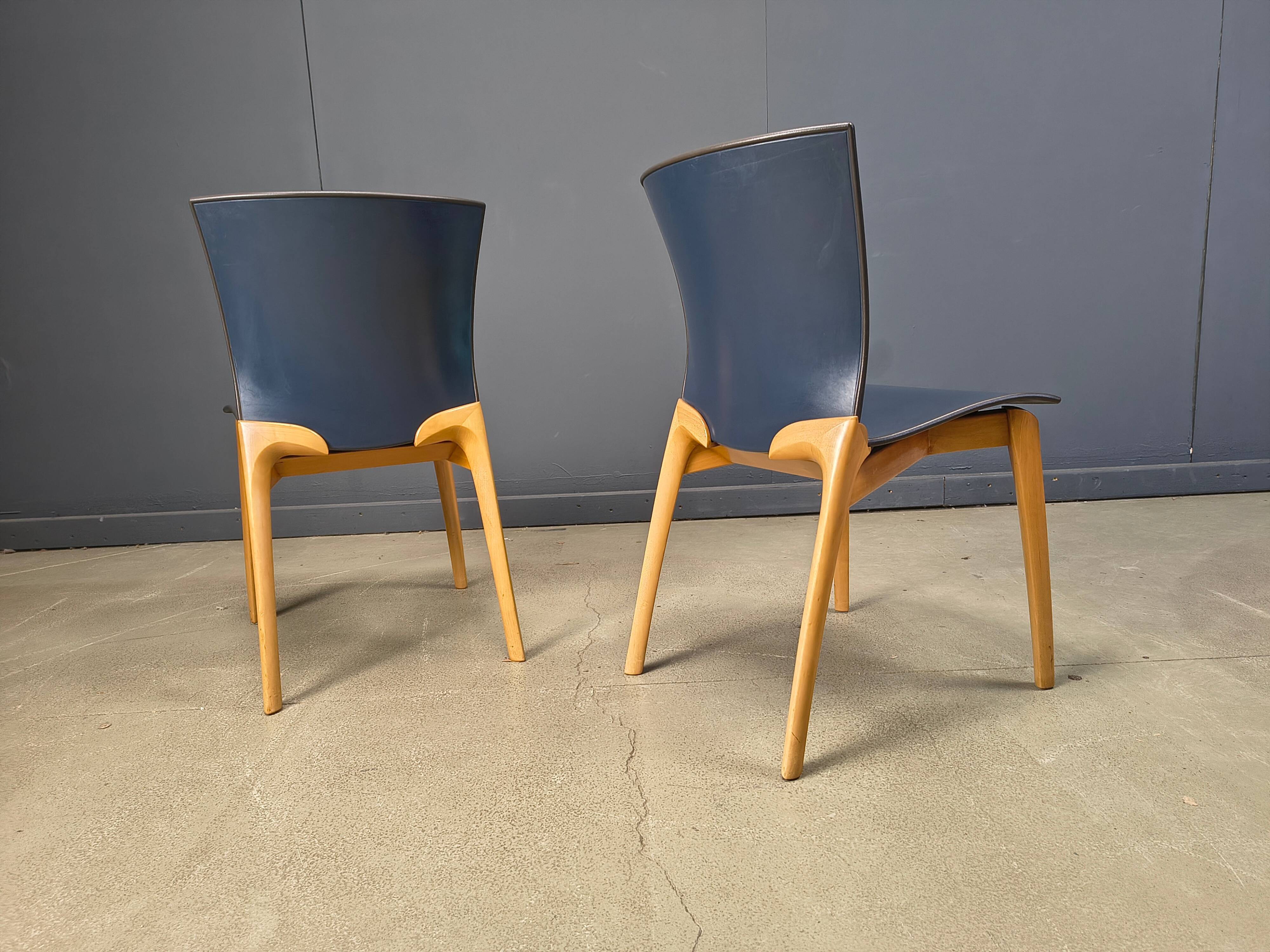 Cos S-12 chairs by Josep Llusca for Cassina, 1994s - set of 6