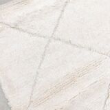 Beni Ouarain Moroccan Berber rug with engraved diamonds 1.45x1.07m