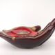 Vintage hand glazed ceramic ashtray