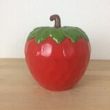 Vintage strawberry ice bucket
