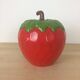Vintage strawberry ice bucket