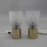 Ensemble de deux lampes de table/chevet par Kamenicky Senov, 1960s