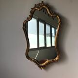 Gilded mirror louis XV H style:82cm