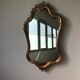 Gilded mirror louis XV H style:82cm