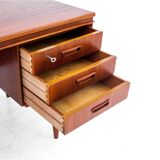 Bureau en teck, Danemark, années 1960