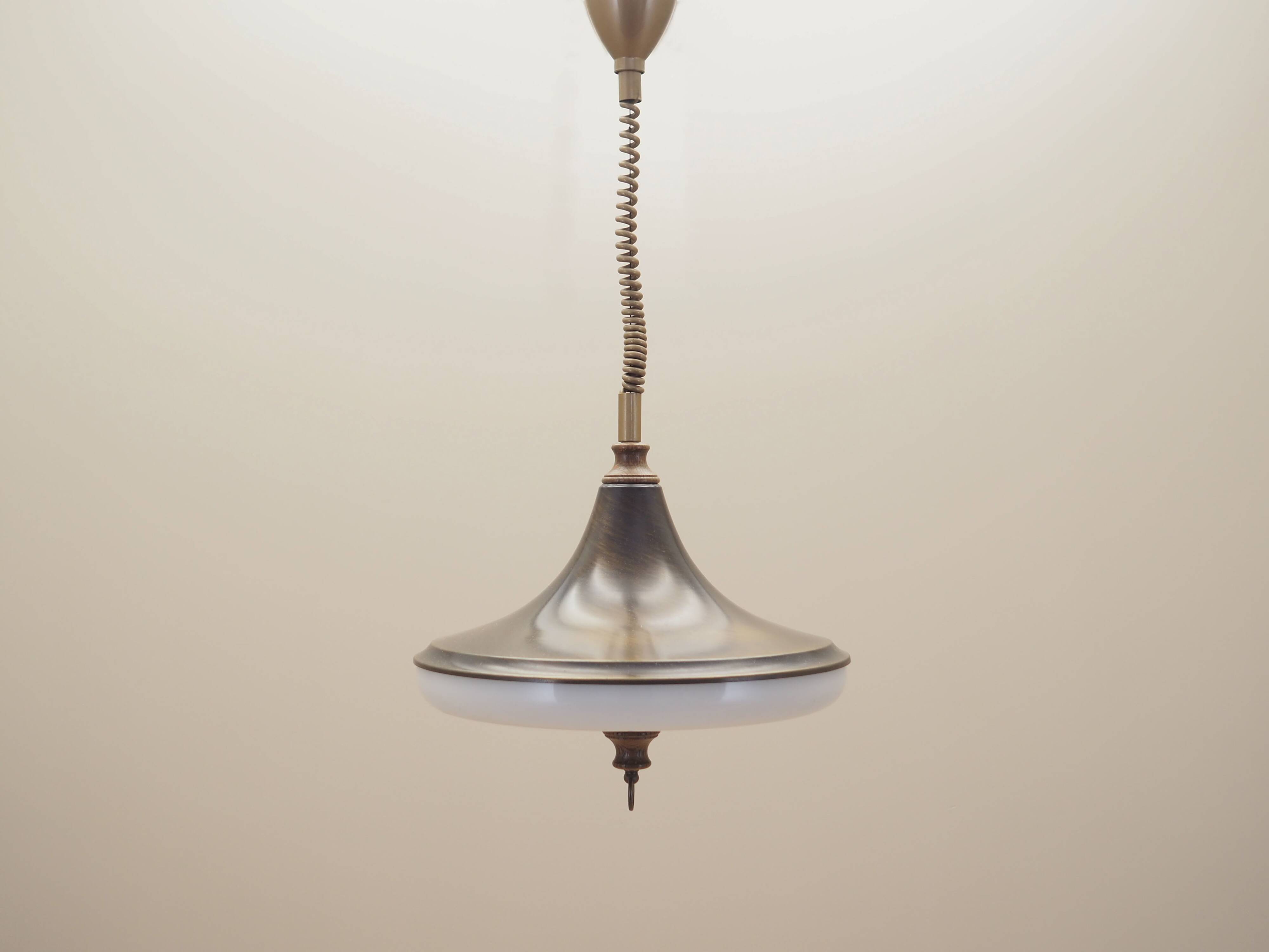 Pendant lamp, Danish design, 1980s, production: Denmark