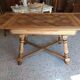 Table avec rallonges intégrées rénovée