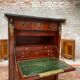 Secretary in mahogany period empire stamped pierre benoît marcion early nineteenth century