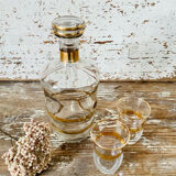Carafe and shot glasses