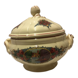 Old tureen Sarreguemines Obernai