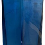 Vase glass of Murano vintage 1960 blue