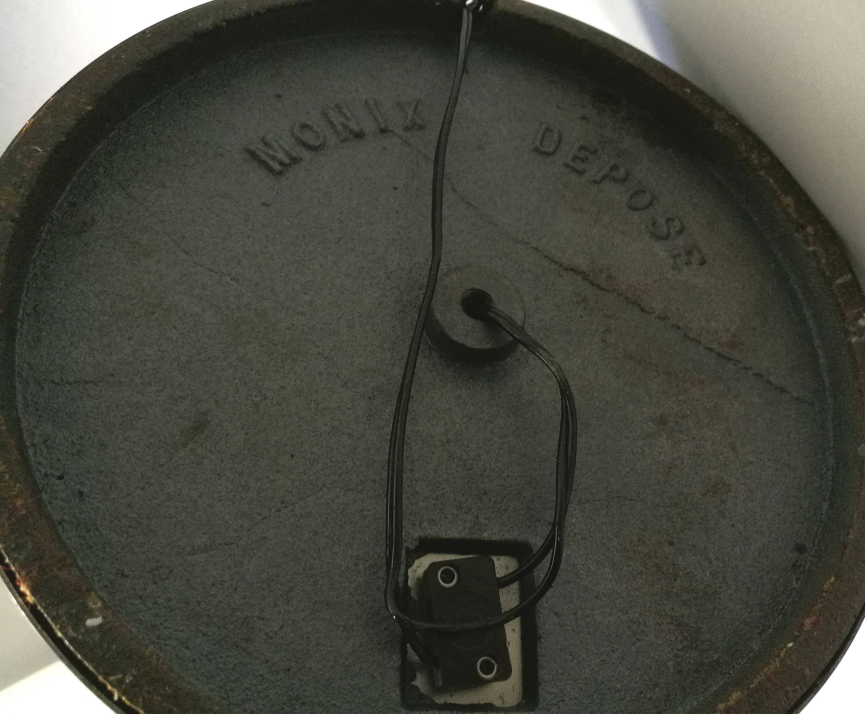 Floor lamp monix 60s black and gold