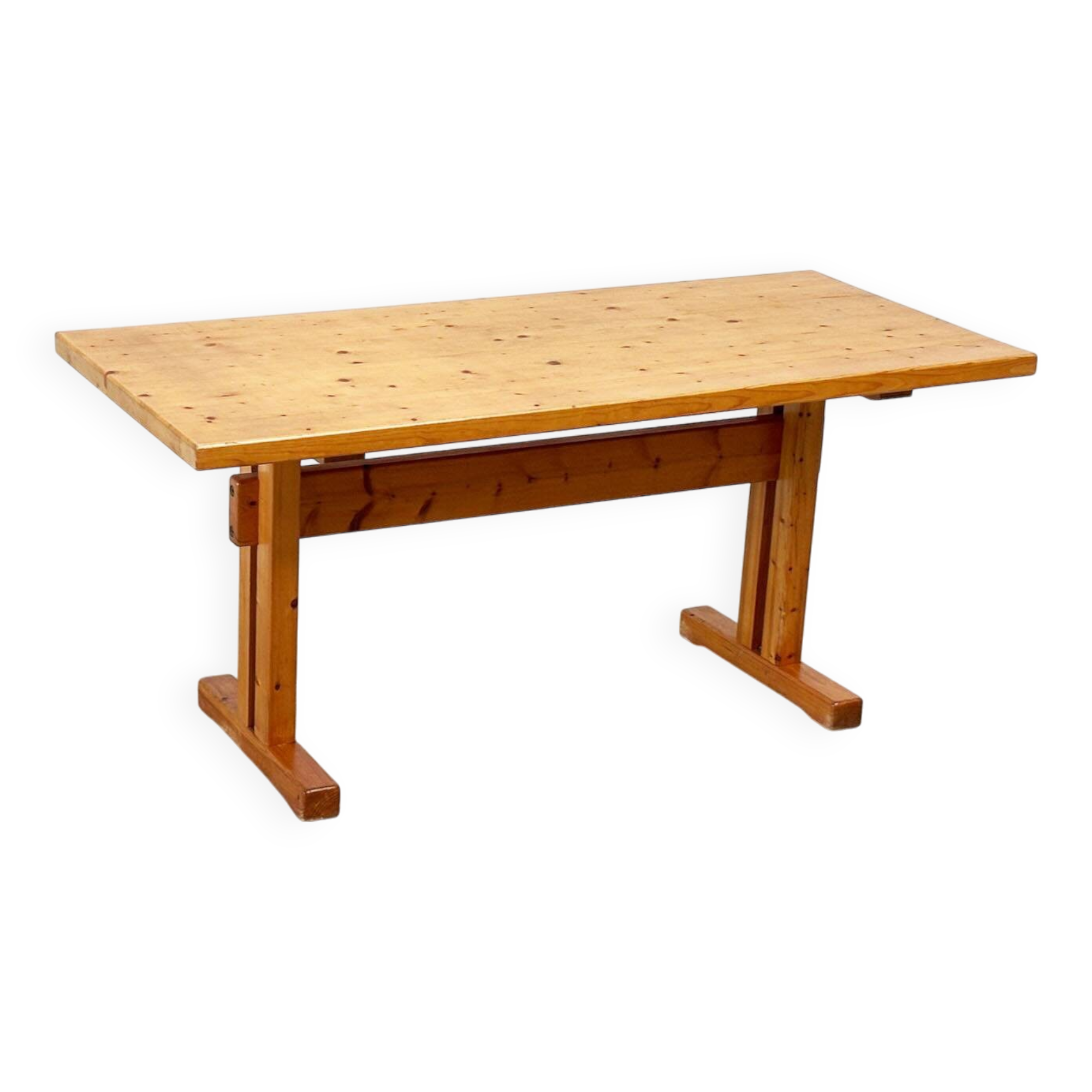 Les Arcs Dining table or desk by Charlotte Perriand