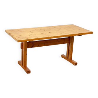 Table à manger ou bureau Les Arcs par Charlotte Perriand