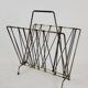 Porte revue scoubidou noir vintage