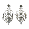 Pair of sconces of the Maison Baguès, 60s