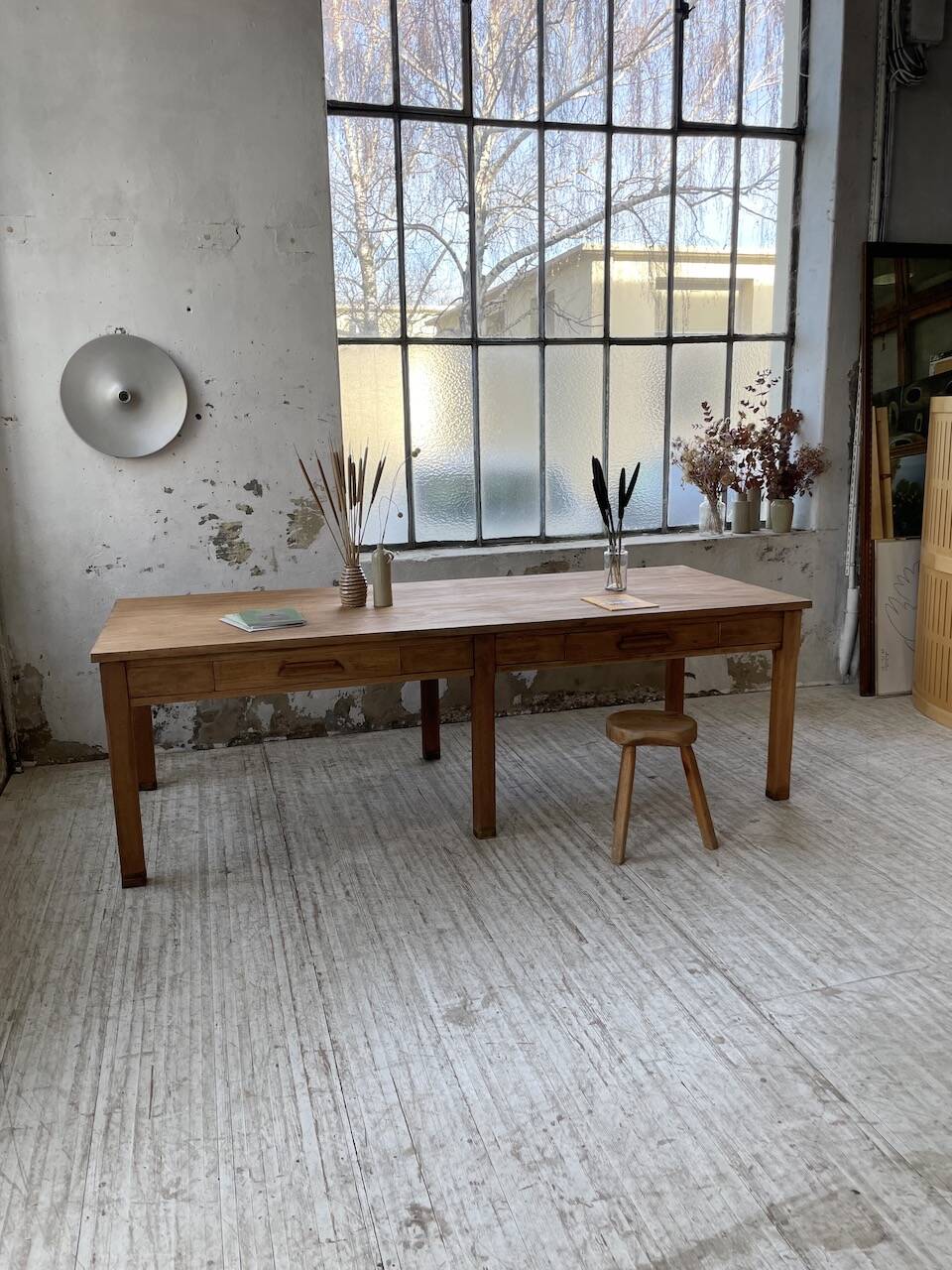 3m beech farm table
