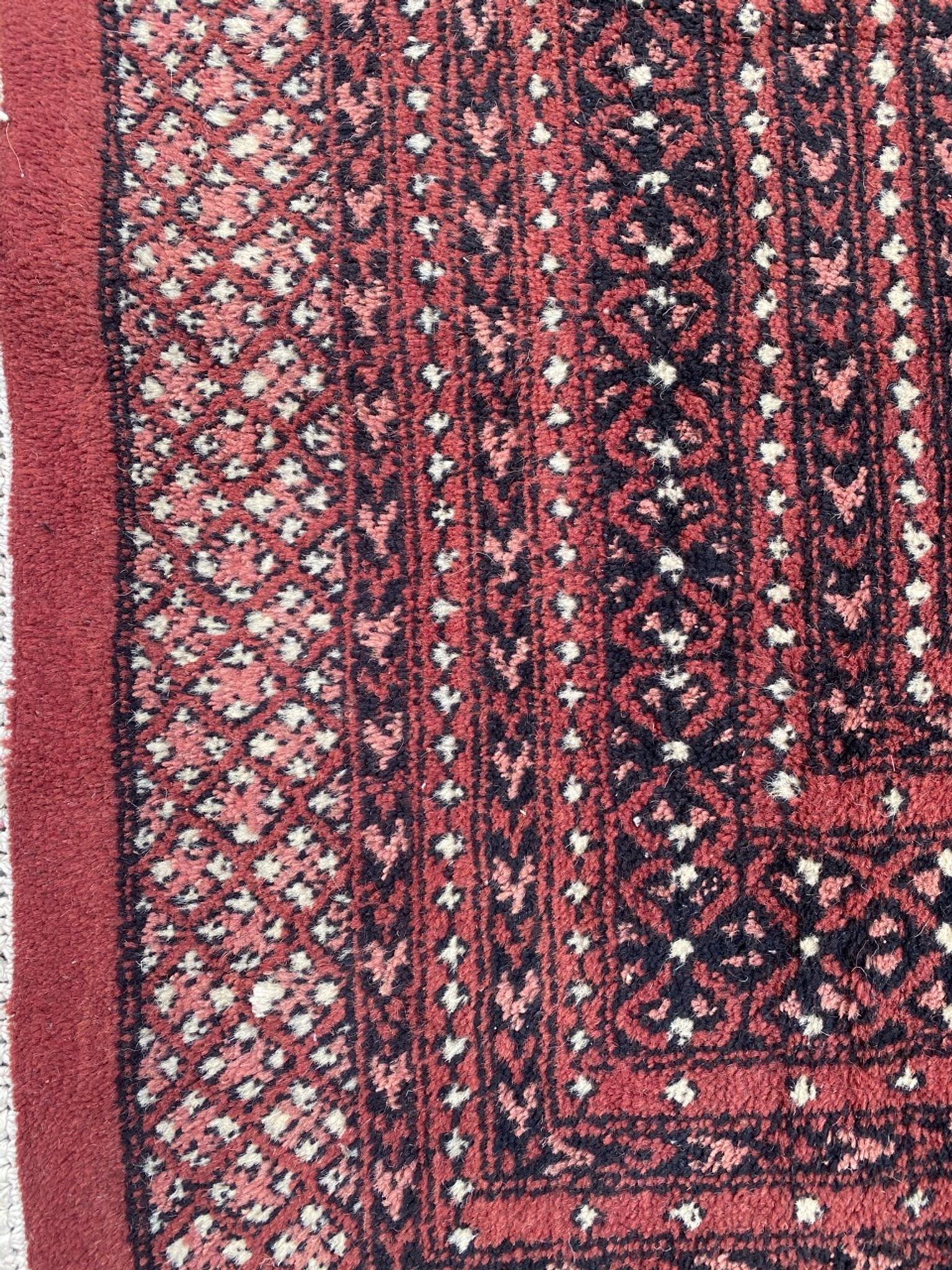 Carpet turkmen pakistan bukhara 195x216 cm