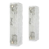 Frosted Glass Vanity Wall Sconce by Kaiser, Germany, 1970s