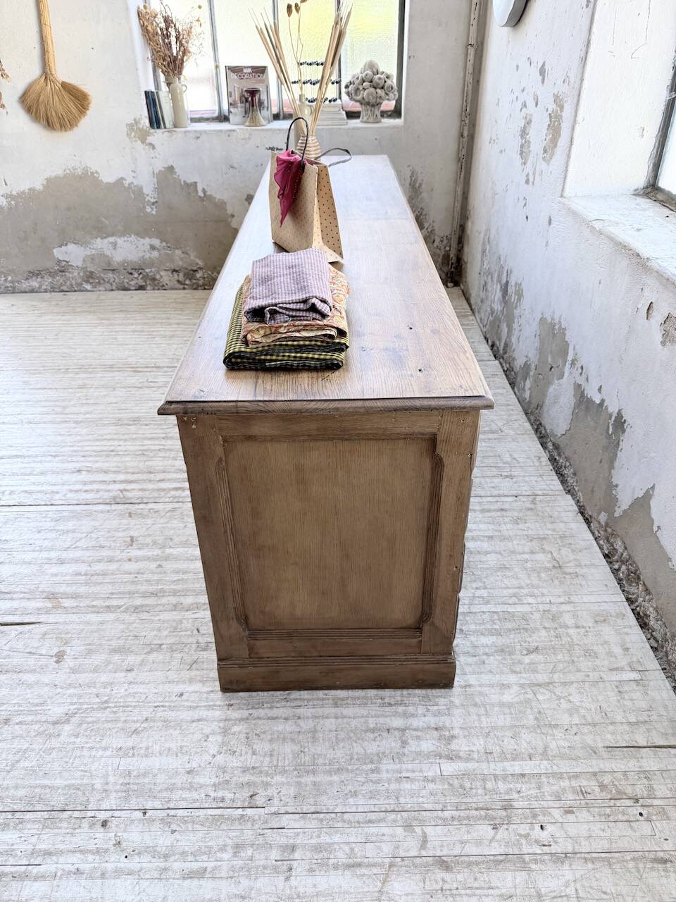 Oak workbench 250 cm XL 1950