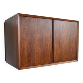 Vintage rosewood wall cabinet by poul cadovius for cado.